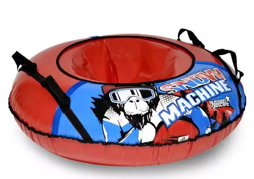 Санки надувные Тяни-толкай – Тюбинг Snow Machine, 107 см
