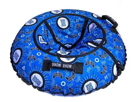 Санки надувные – Тюбинг RT Джойстики на синем, 118 см