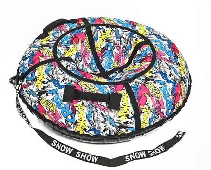 Санки надувные – Тюбинг RT Комиксы Boom, 118 см