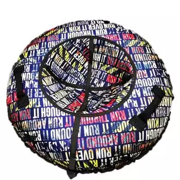 Санки надувные – Тюбинг RT Надписи Run, 105 см