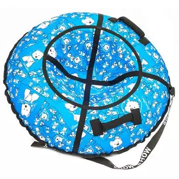 Санки надувные – Тюбинг RT Собачки на голубом, 118 см