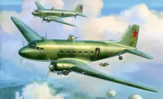Сборная модель - Советский самолёт Ли-21/200