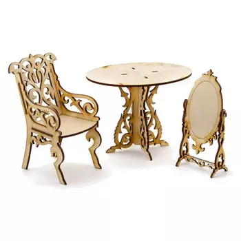 Сборная модель - Туалетный столик для кукол типа Barbie