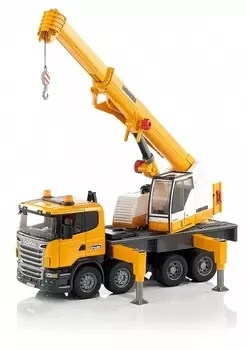Scania Bruder автокран со светом и звуком