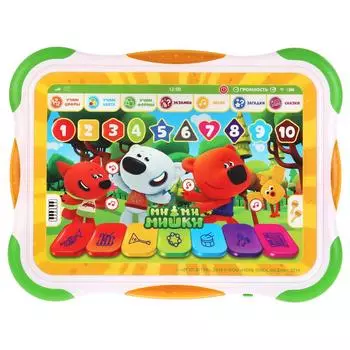 Сенсорный планшет Ми-Ми-Мишки 9 режимов, учим цифры/формы/цвета, 10 загадок
