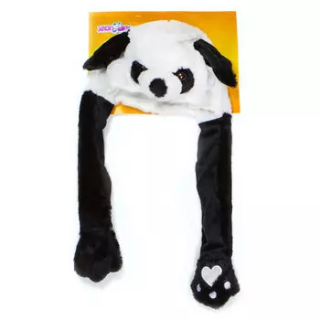 Шапка детская из серии Хлоп-Ушки - Панда