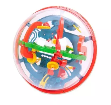 Шар интеллектуальный 3D, 100 барьеров, диаметр лабиринта 19 см