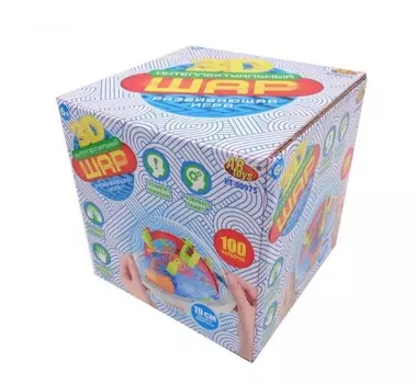 Шар интеллектуальный 3D, 100 барьеров