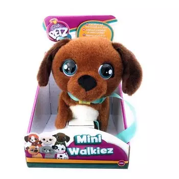 Щенок интерактивный Club Petz - Mini Walkiez Chocolab, ходячий, со звуковыми эффектами