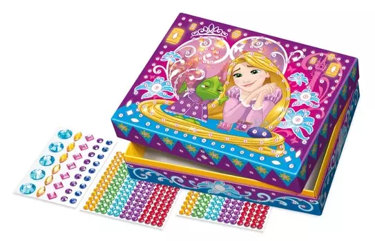 Шкатулка со стразами Дисней – Рапунцель, большая