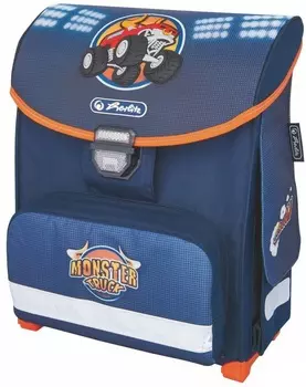 Школьный ранец Herlitz Smart - Monster Truck, без наполнения