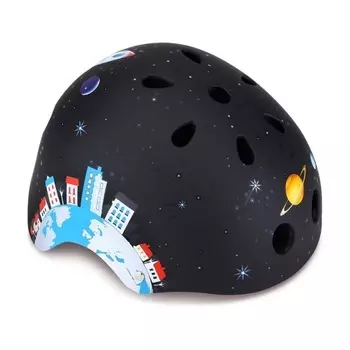 Шлем Globber - Printed Junior XXS/XS, 48-51 см, черный