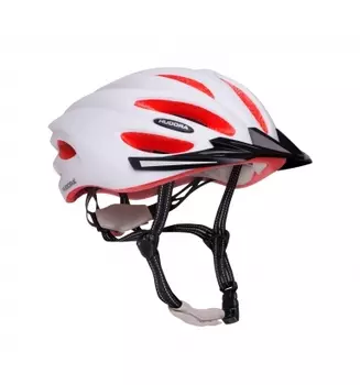 Шлем Hudora, бело-оранжевый XS, 49-52