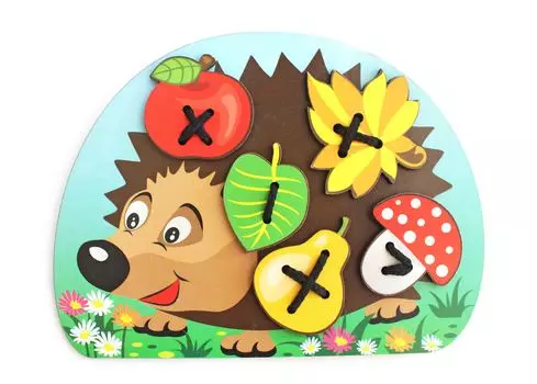 Шнуровка Ежик