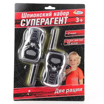 Шпионский набор – рации на батарейках
