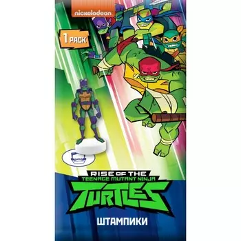 Штампик из серии Черепашки-ниндзя 7 см, 12 видов