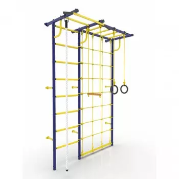 Шведская стенка Rokids - Роки с рукоходом, ультрамарин