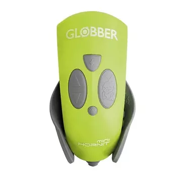 Сигнал с функцией фонарика Globber Mini Hornet, цвет зеленый