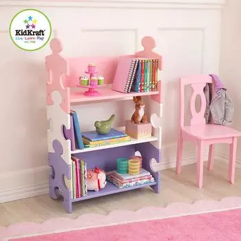 Система хранения Пазл, цвет – пастель Puzzle Bookshelf Pastel