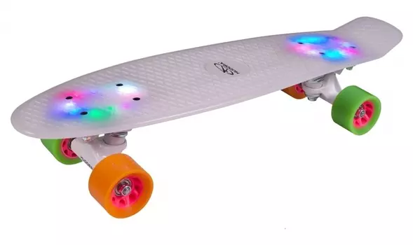 Скейтборд Retro Rainglow, подшипники Abec 5