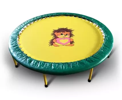 Складной мини-батут 40", диаметр 102 см., зелёный