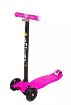 Складной самокат Smiley Maxi, розовый