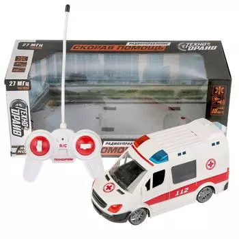 Скорая Помощь на радиоуправлении, свет и звук