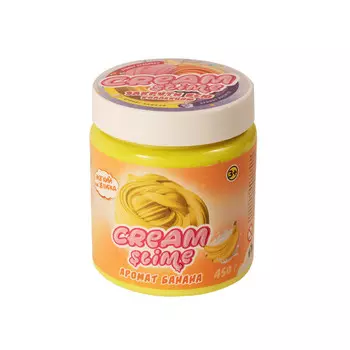 Слайм Cream-Slime с ароматом банана, 450 г