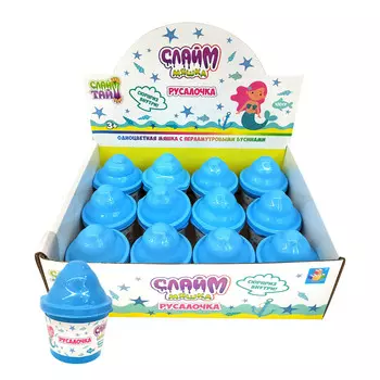 Слайм-мяшка - Русалочка с сюрпризом, 100 г