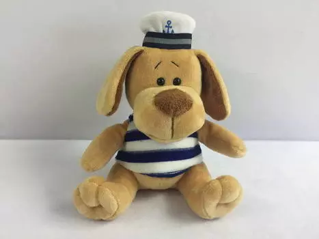 Собака морячок, 15 см