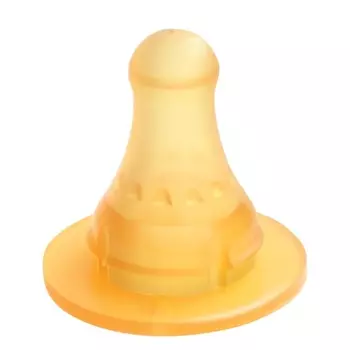 Соска молочная размер L, 6+ мес., латекс, быстрый поток, 2 шт