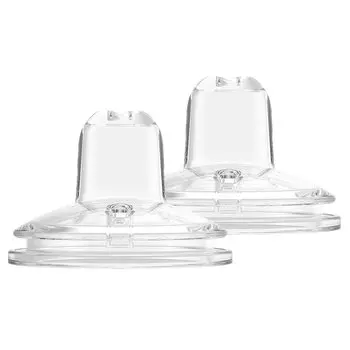 Соска-носик силиконовая для широких бутылочек, 2 шт