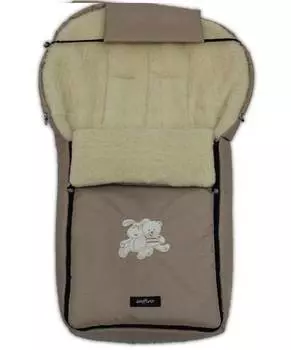 Спальный мешок в коляску №06 – Aurora. Бежевый 1/1