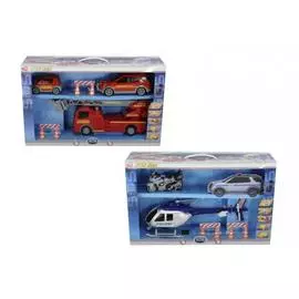 Спасательный набор, 2 вида - полиция и пожарная служба