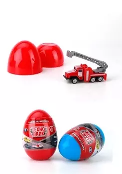 Спецтранспорт 7,5 см в яйце, металлический