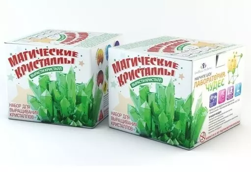 Средний набор для экспериментов - Магические кристаллы
