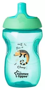 Стакан-непроливайка - Спорт, 300 мл, зеленый