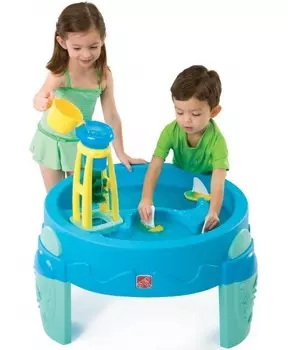 Step 2 Столик с водяной мельницей - Оазис