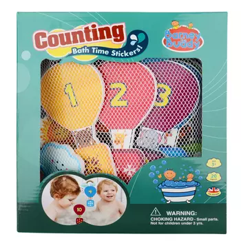 Стикеры для ванны - Учимся считать