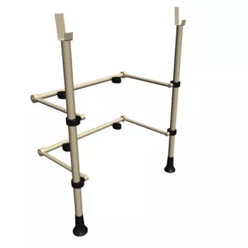 Стойка для штанги ВО-92.23 490, цвет - белый антик золото