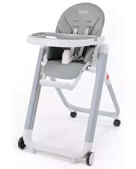 Стульчик для кормления Nuovita Futuro Senso Bianco, Grigio Scuro/Темно-серый