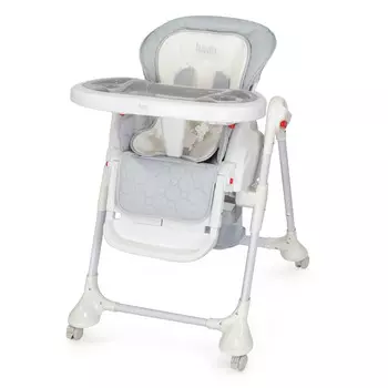 Стул-шезлонг для кормления Nuovita Tutela, цвет - Grigio goffratura/Серый с тиснением