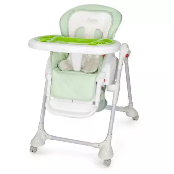 Стул-шезлонг для кормления Nuovita Tutela, verde trapuntata/зеленый со стежкой