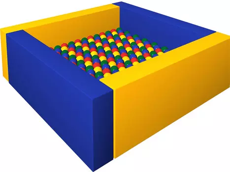 Сухой бассейн – Лужайка, 300 шаров