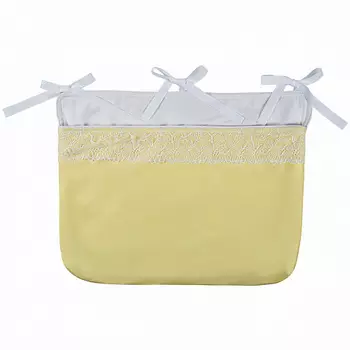 Сумка навесная Chepe for Nuovita Tenerezza / Нежность, бело-желтый