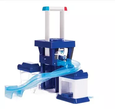 Super Wings. Полицейский пункт Пола. Трансформер Пол