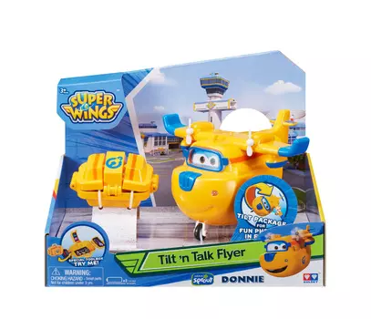 Super Wings. Самолет Донни с чемоданчиком, свет, звук из серии Супер Крылья