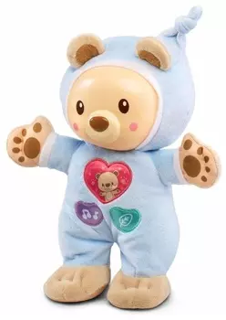 Светящийся мишка для сна для сна, свет и звук