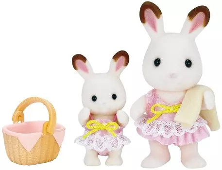 Sylvanian Families - Кролики в купальных костюмах