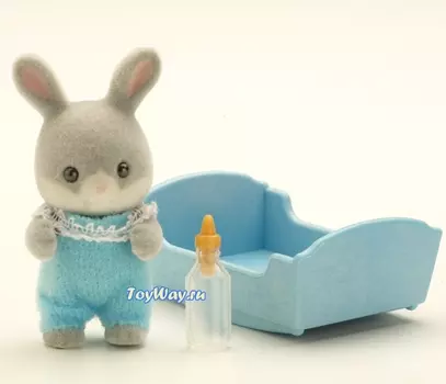 Sylvanian Families - Малыш Серый Кролик